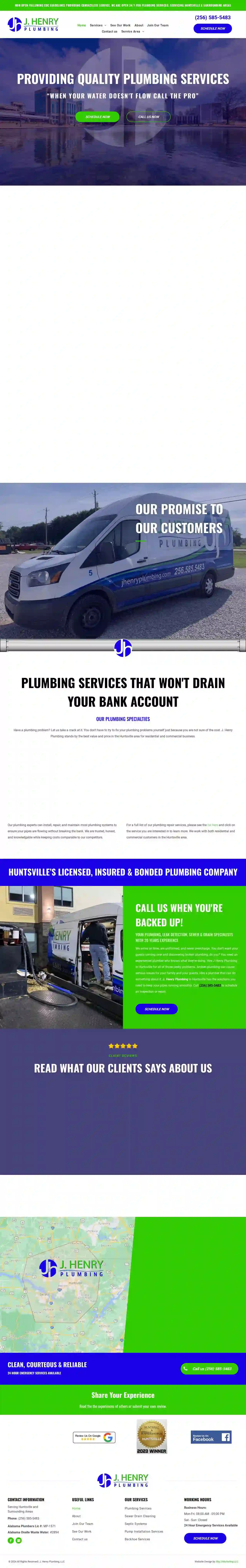 J. Henry Plumbing, LLC