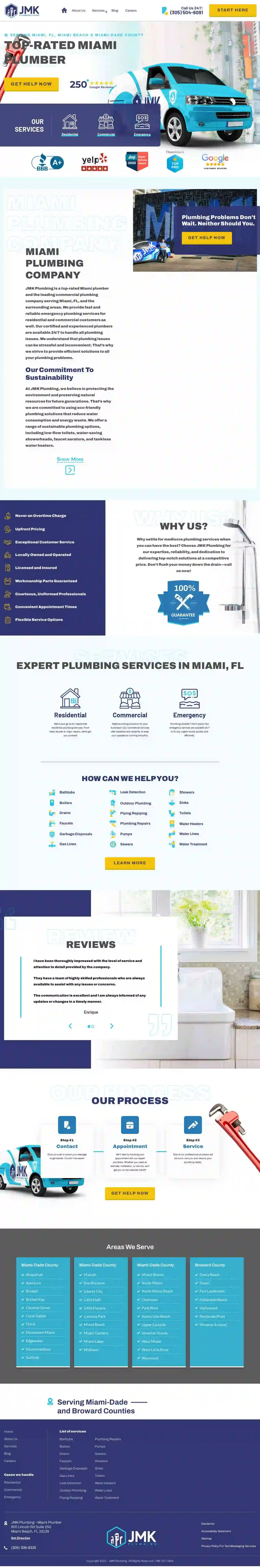 JMK Plumbing - Miami Plumber