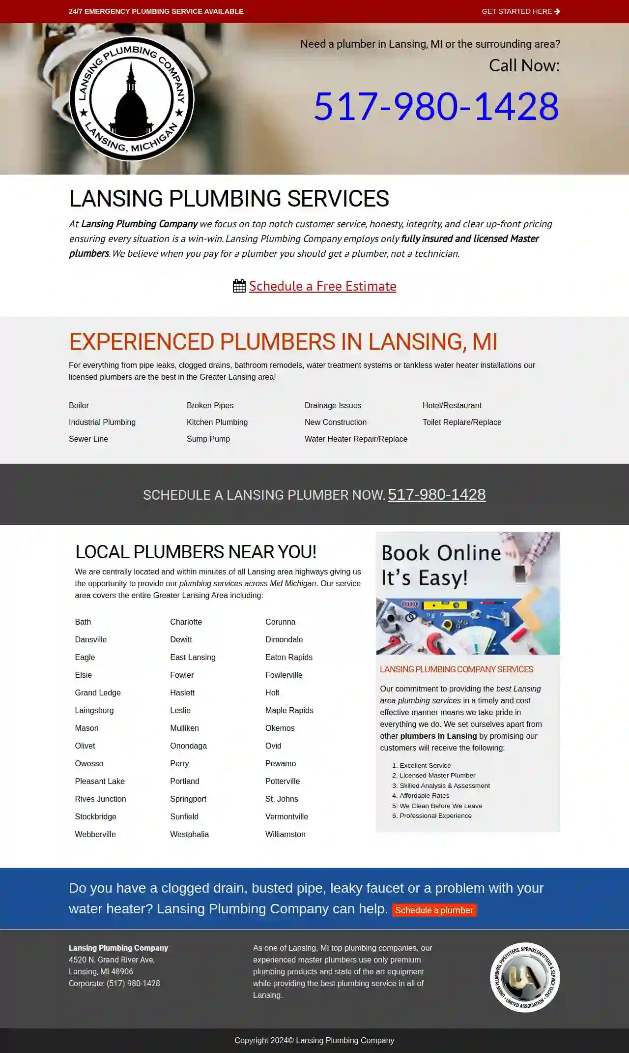 Lansing Plumbing Company