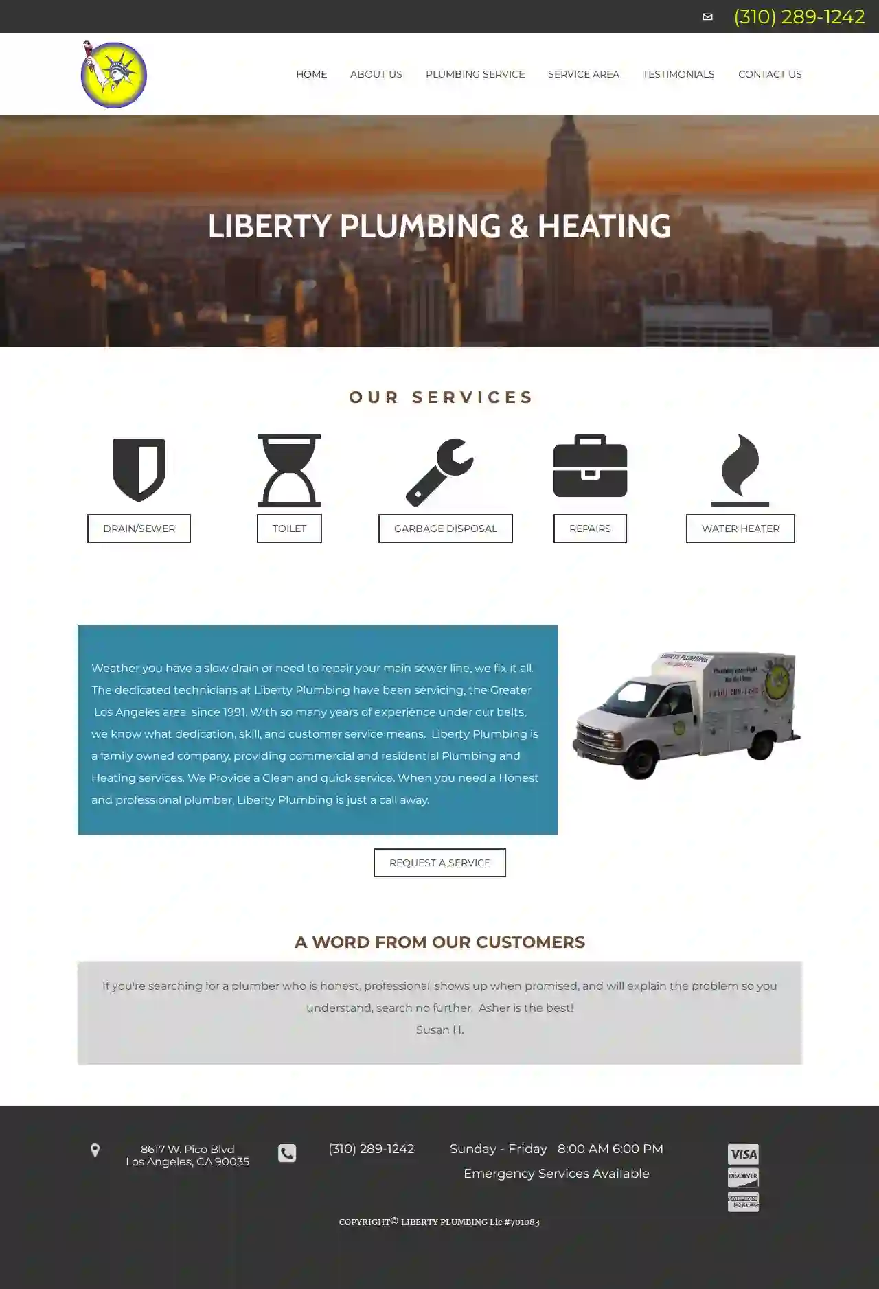 Liberty Plumbing & Heating - Los Angeles