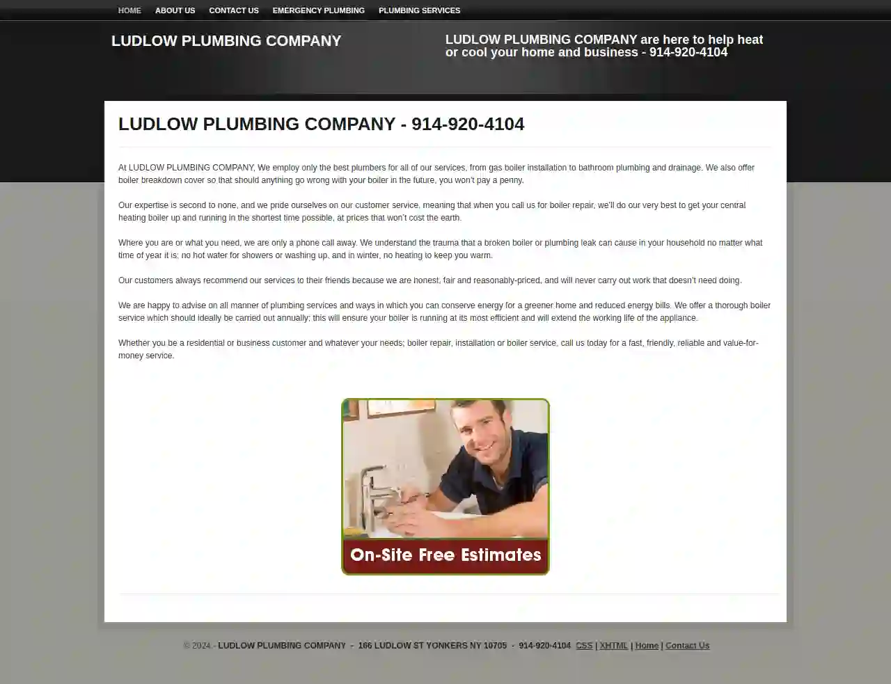 LUDLOW PLUMBING COMPANY