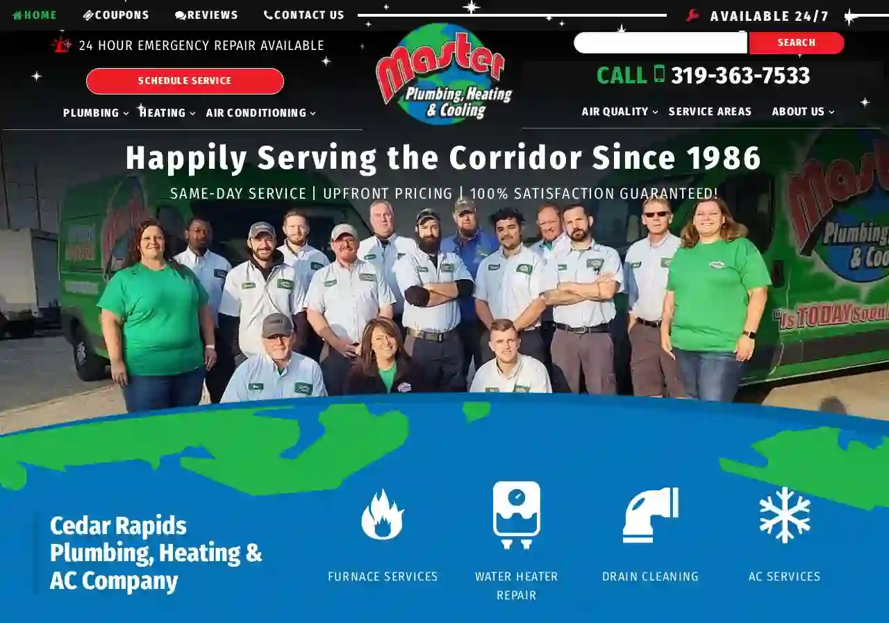 Master Plumbing, Heating & Cooling