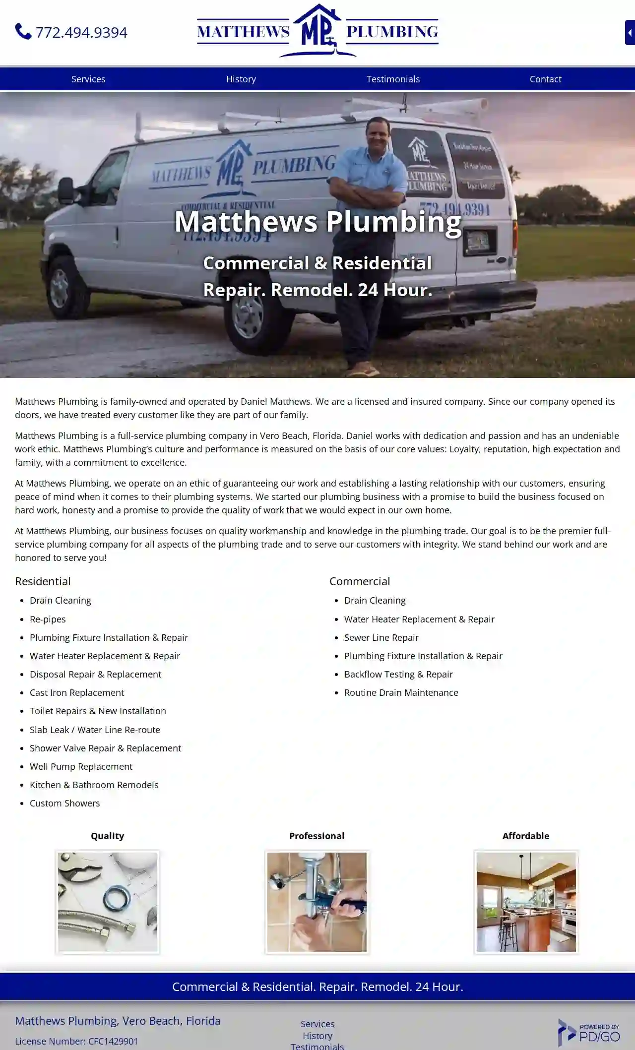 Matthews Plumbing