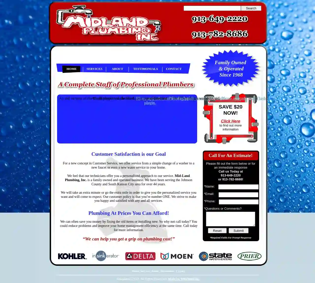 Mid-Land Plumbing Inc