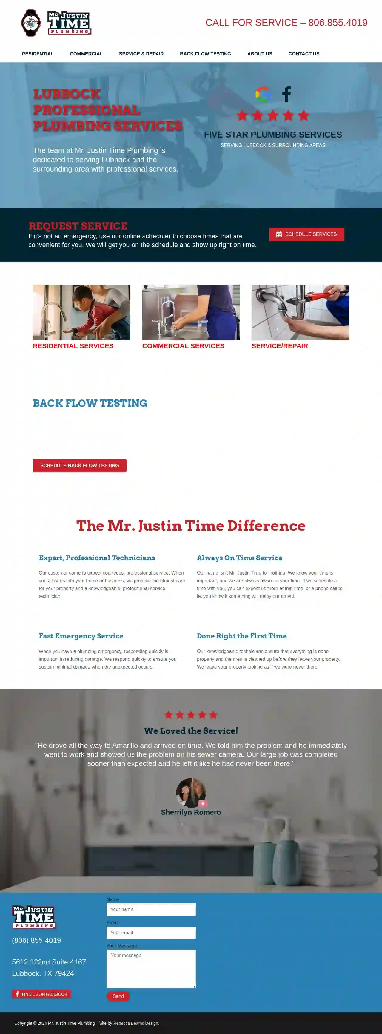 Mr Justin Time Plumbing