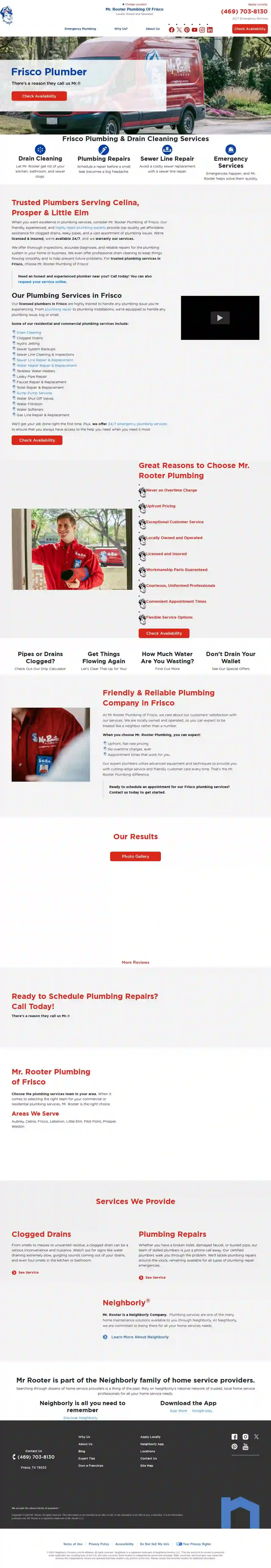 Mr. Rooter Plumbing of Frisco