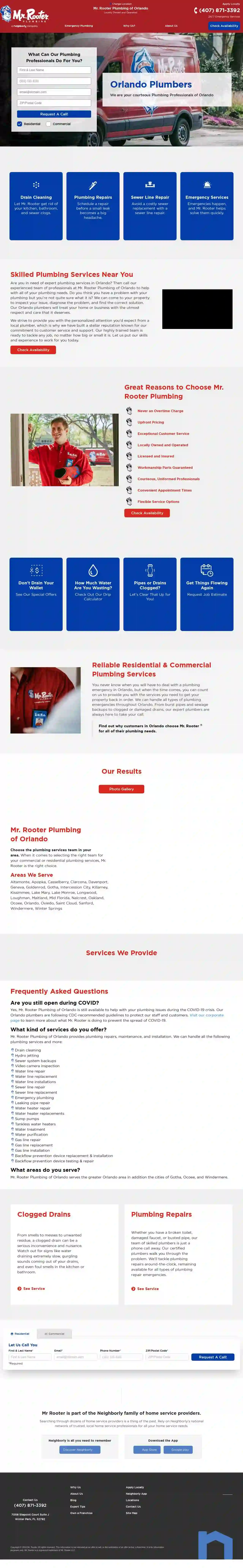 Mr. Rooter Plumbing of Orlando