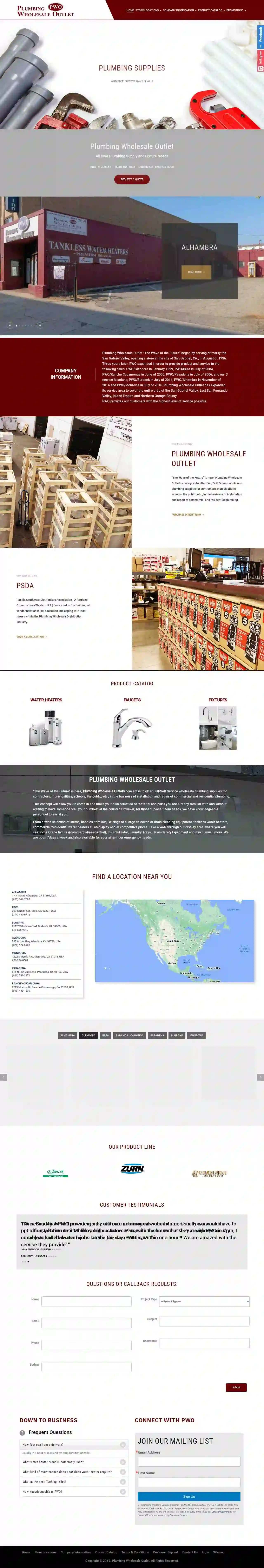 Plumbing Wholesale Outlet