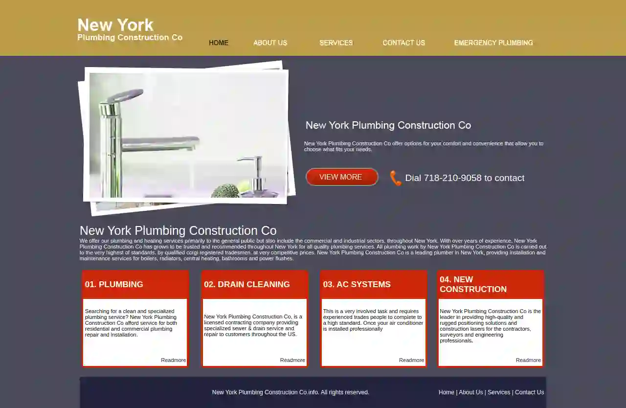 New York Plumbing Construction Co