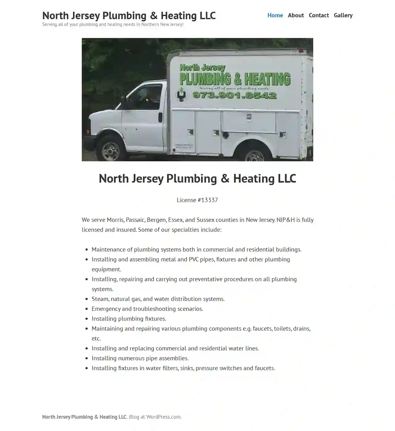 North Jersey Plumbing and Heating LLC