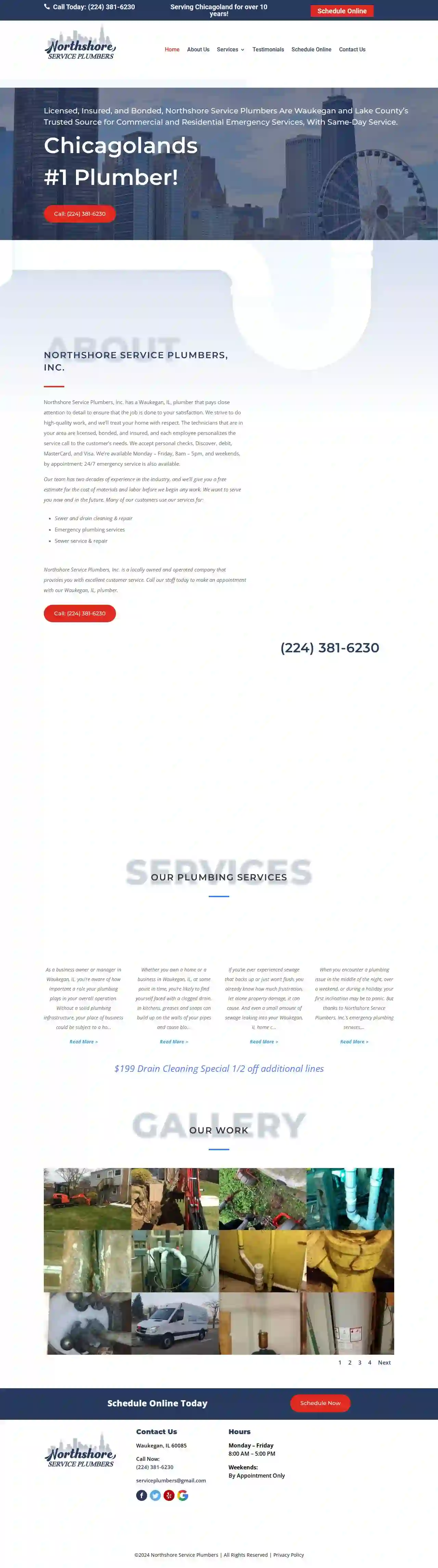 Northshore Service Plumbers, Inc.