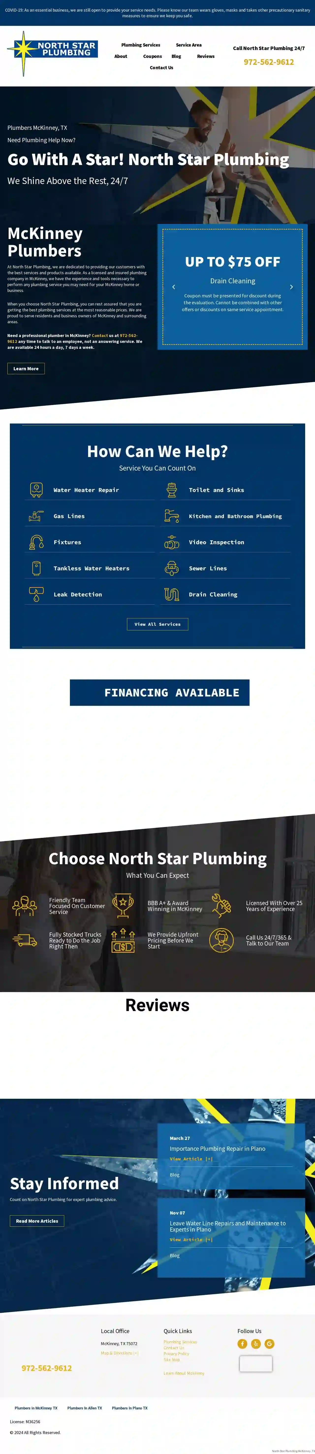 North Star Plumbing - McKinney