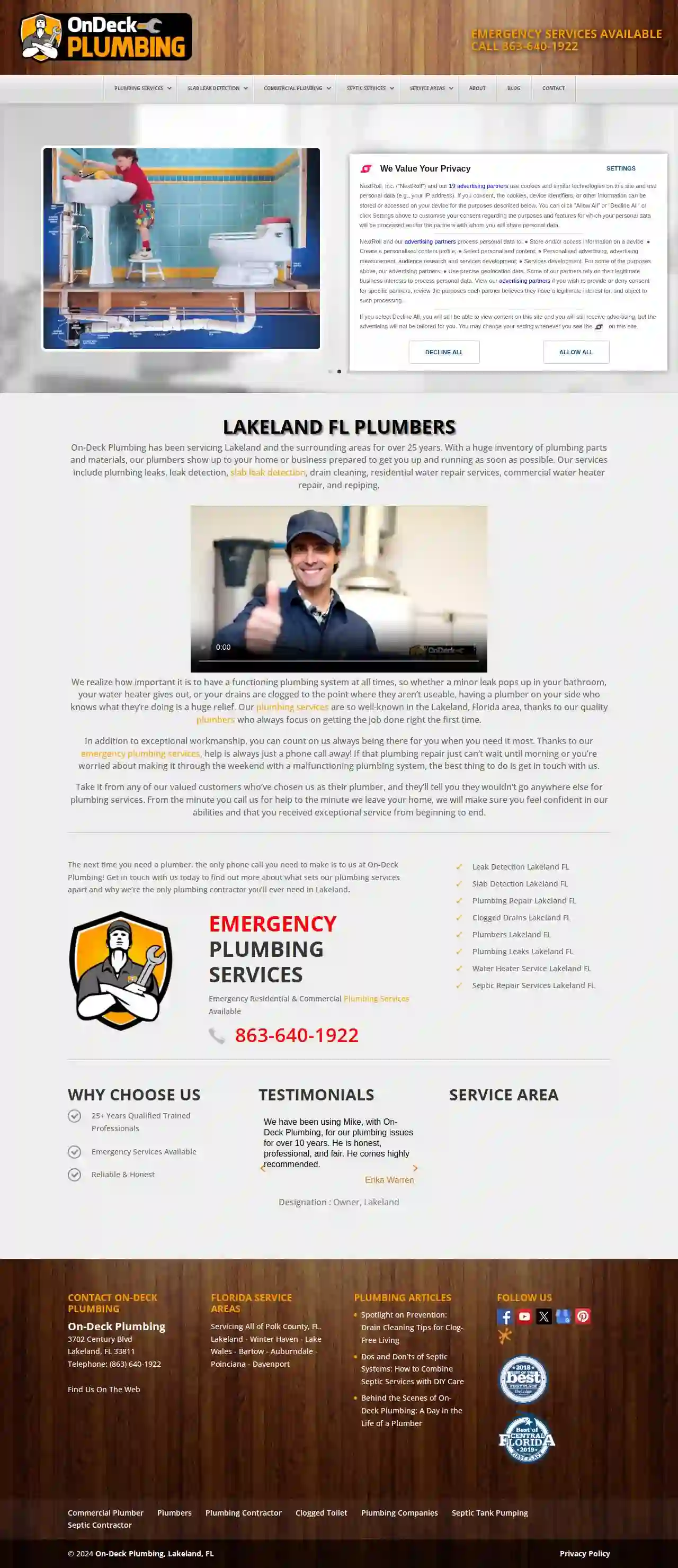 OnDeck Plumbing - Lakeland Plumber