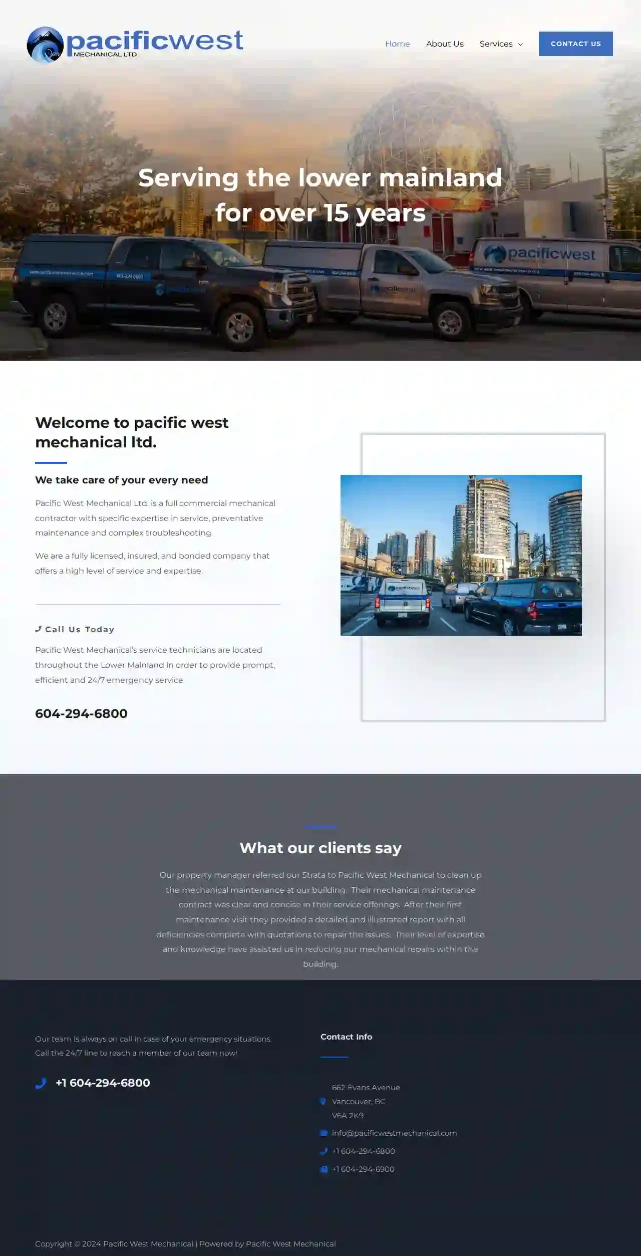 Pacific West Mechanical Ltd