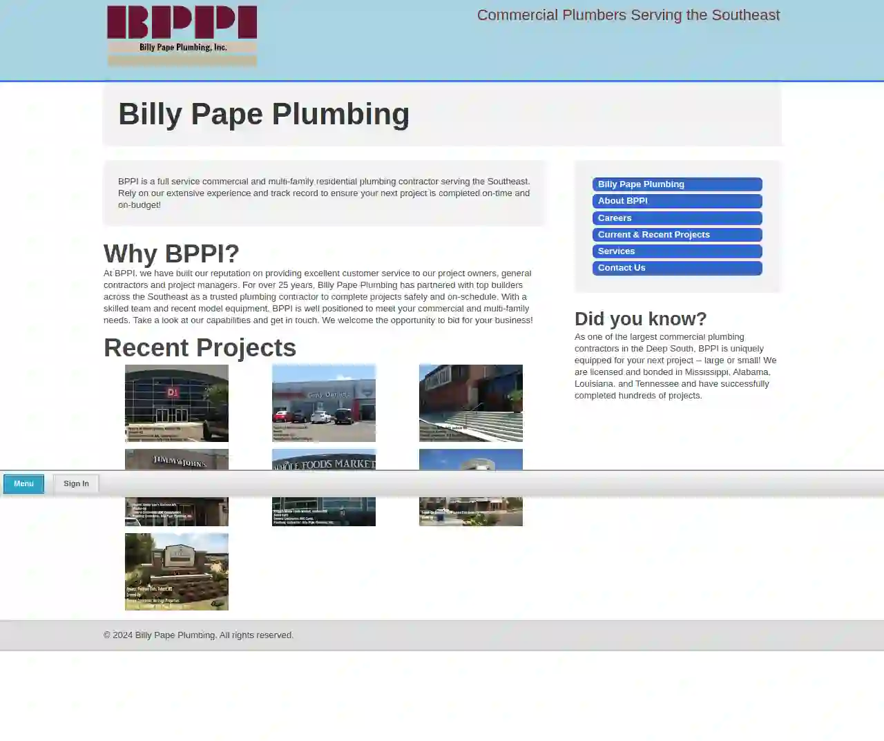 Billy Pape Plumbing Inc