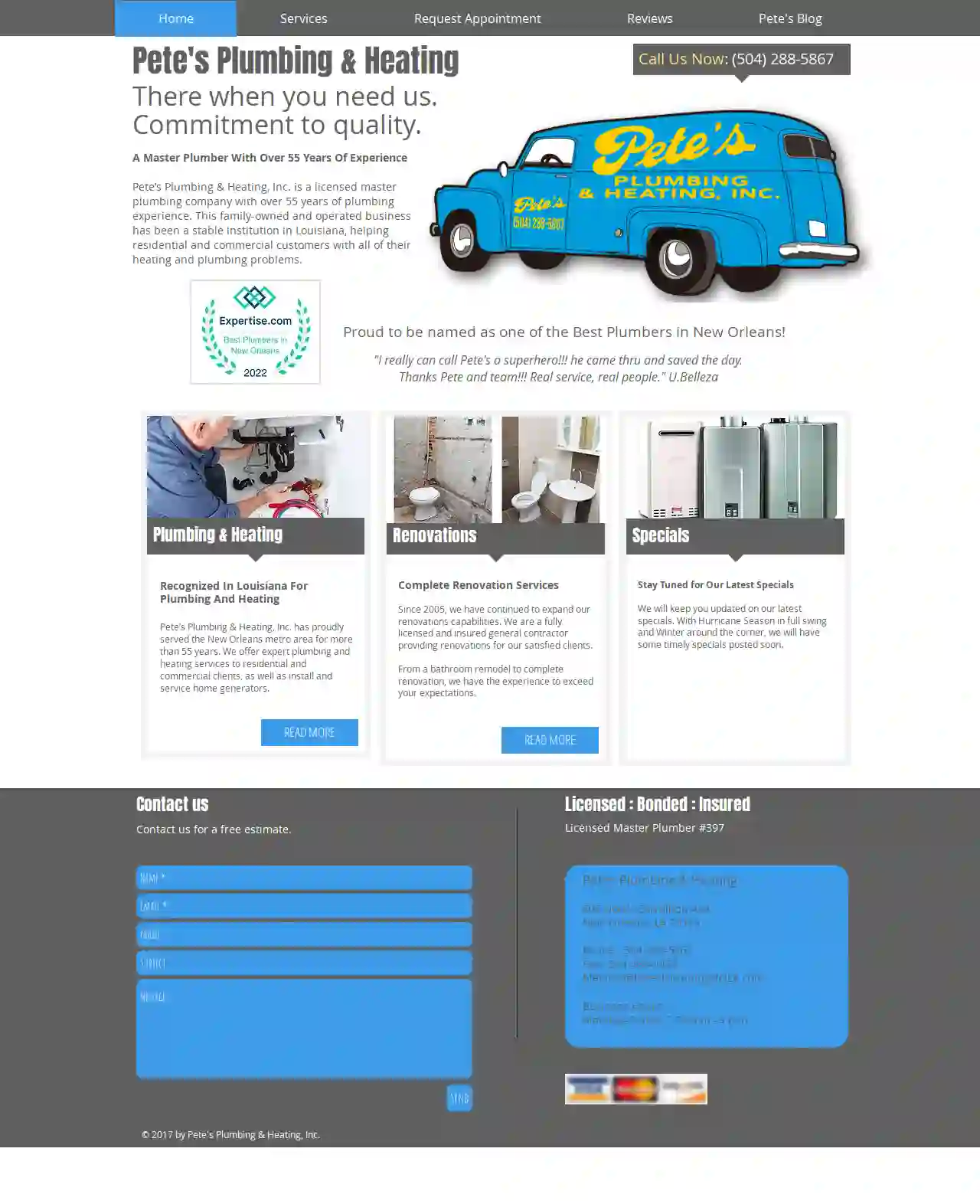 Pete's Plumbing and Heating, Inc.