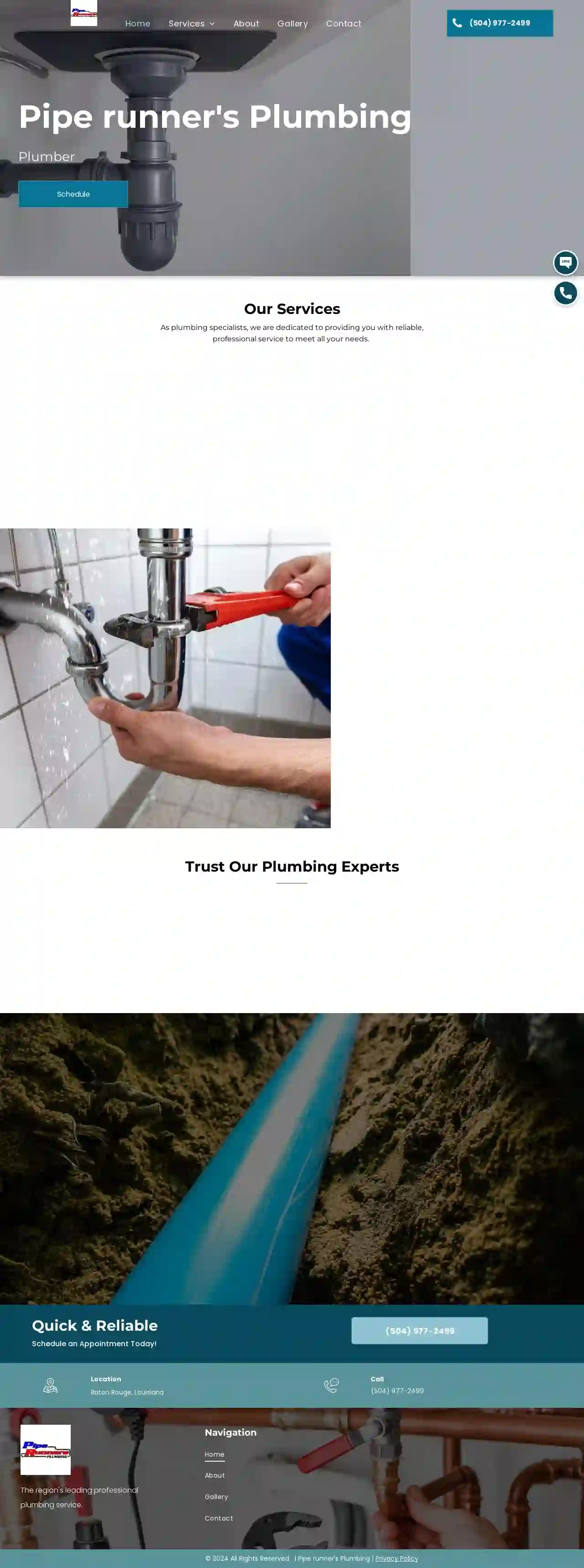 Pipe Runner Plumbing Repair