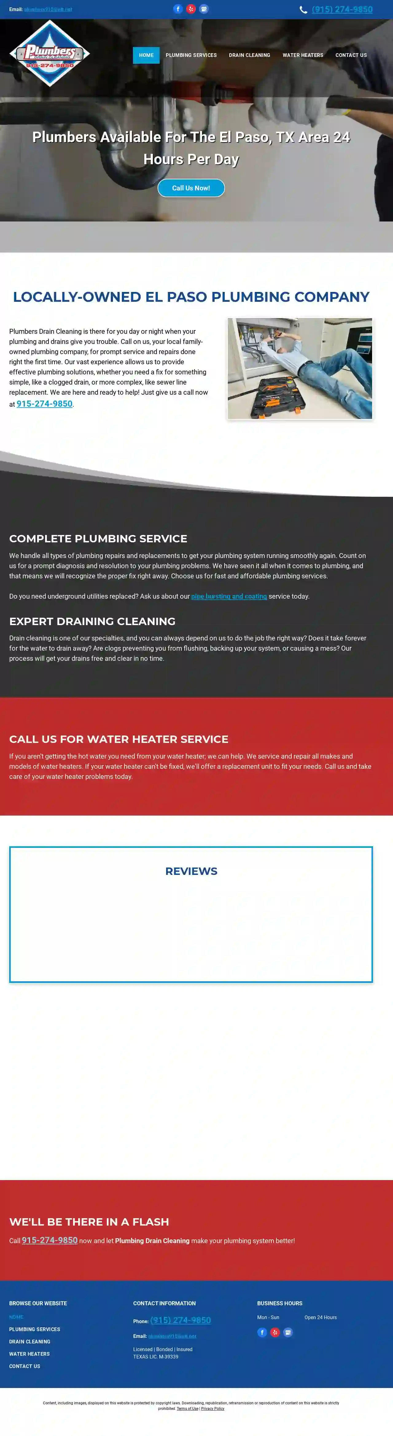 Plumbers Drain Cleaning Inc