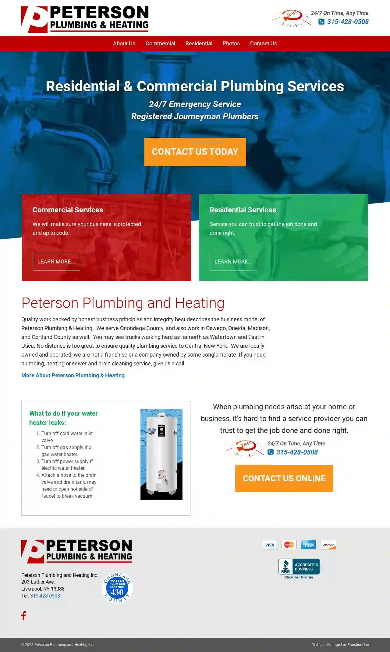 Peterson Plumbing and Heating Inc