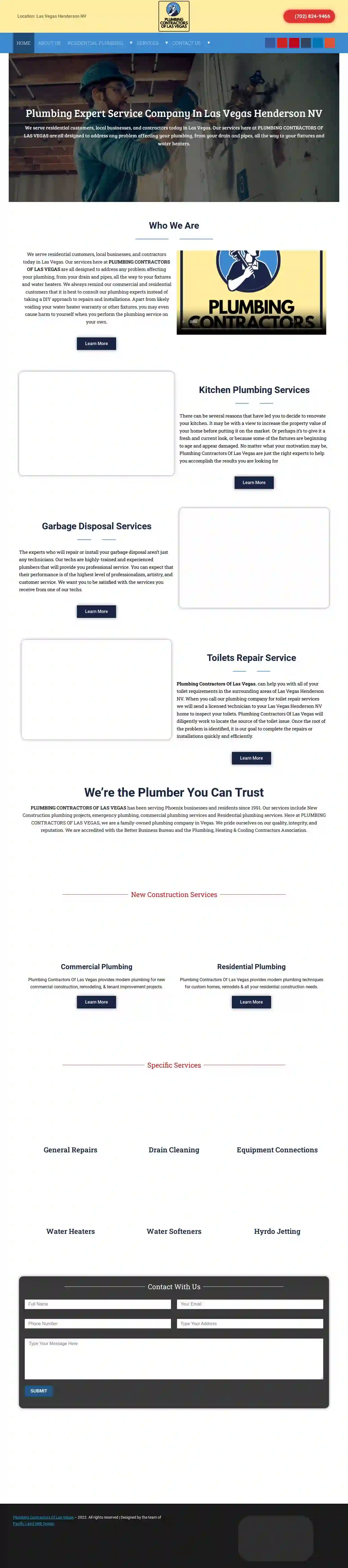 Plumbing Contractors of Las Vegas