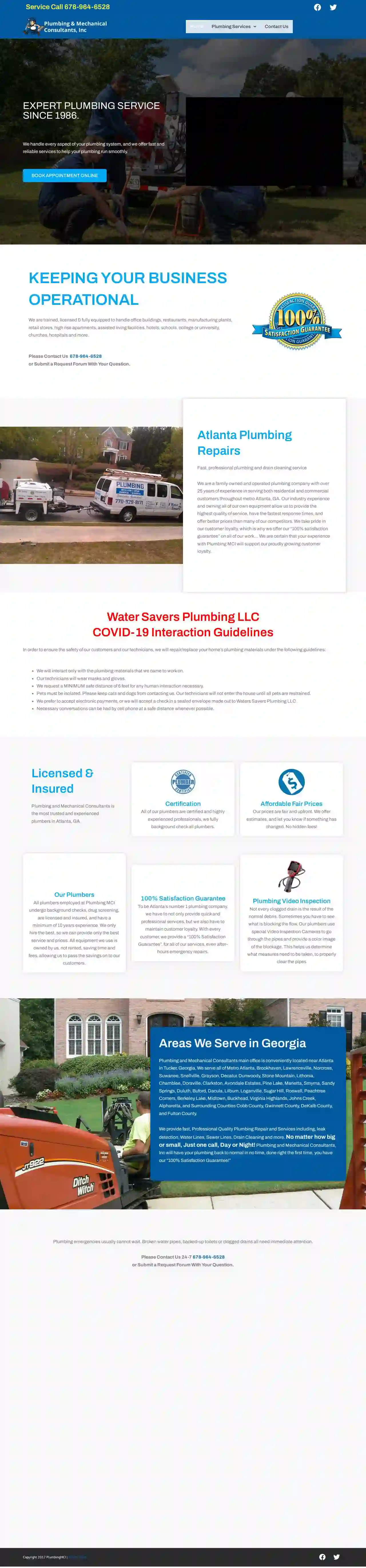 Plumbing and Mechanical Consultants, Inc