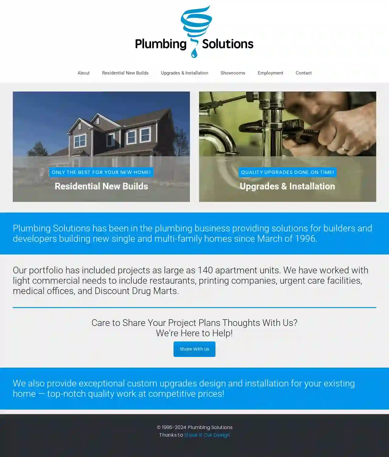 Plumbing Solutions Inc