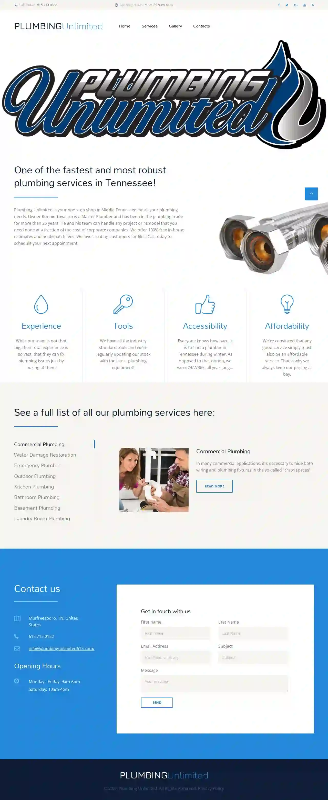 Plumbing Unlimited