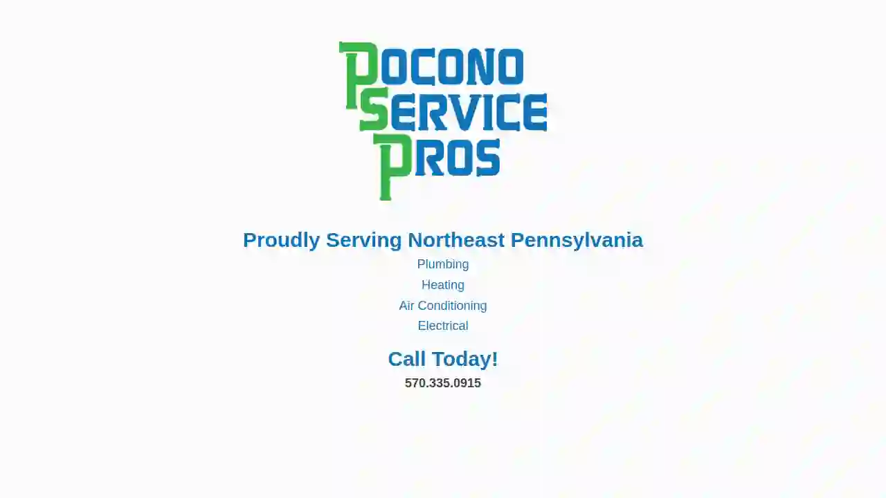 Pocono Service Pro's Plumbing Heating Electrical.