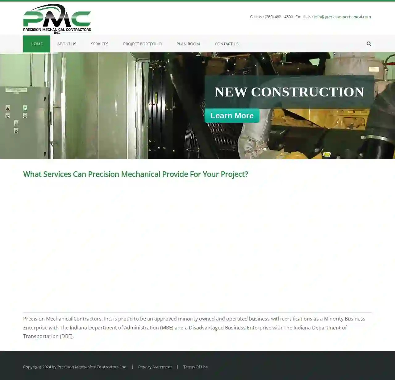 Precision Mechanical Contractor Inc