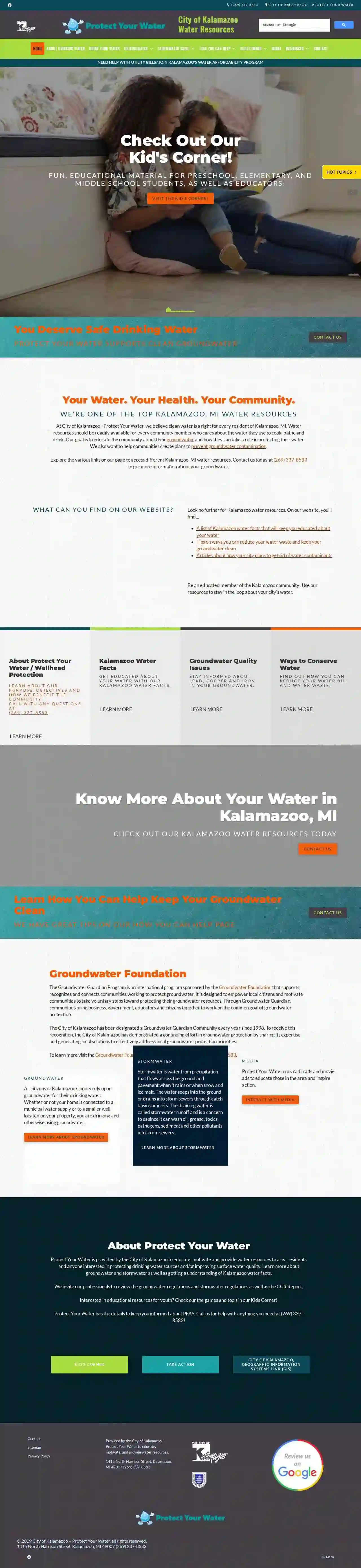 City of Kalamazoo - Protect Your Water