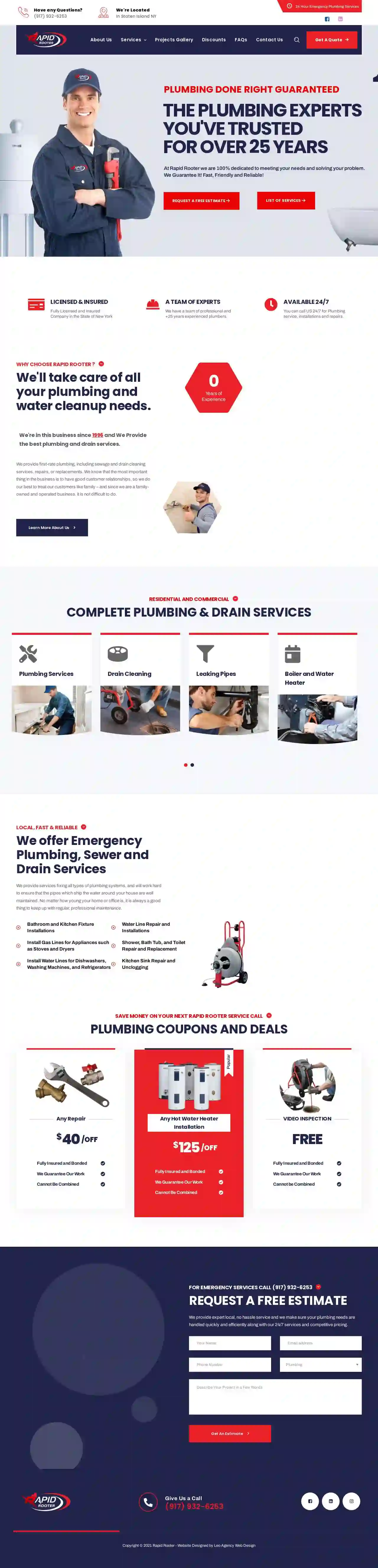 Rapid Rooter And Plumbing NY