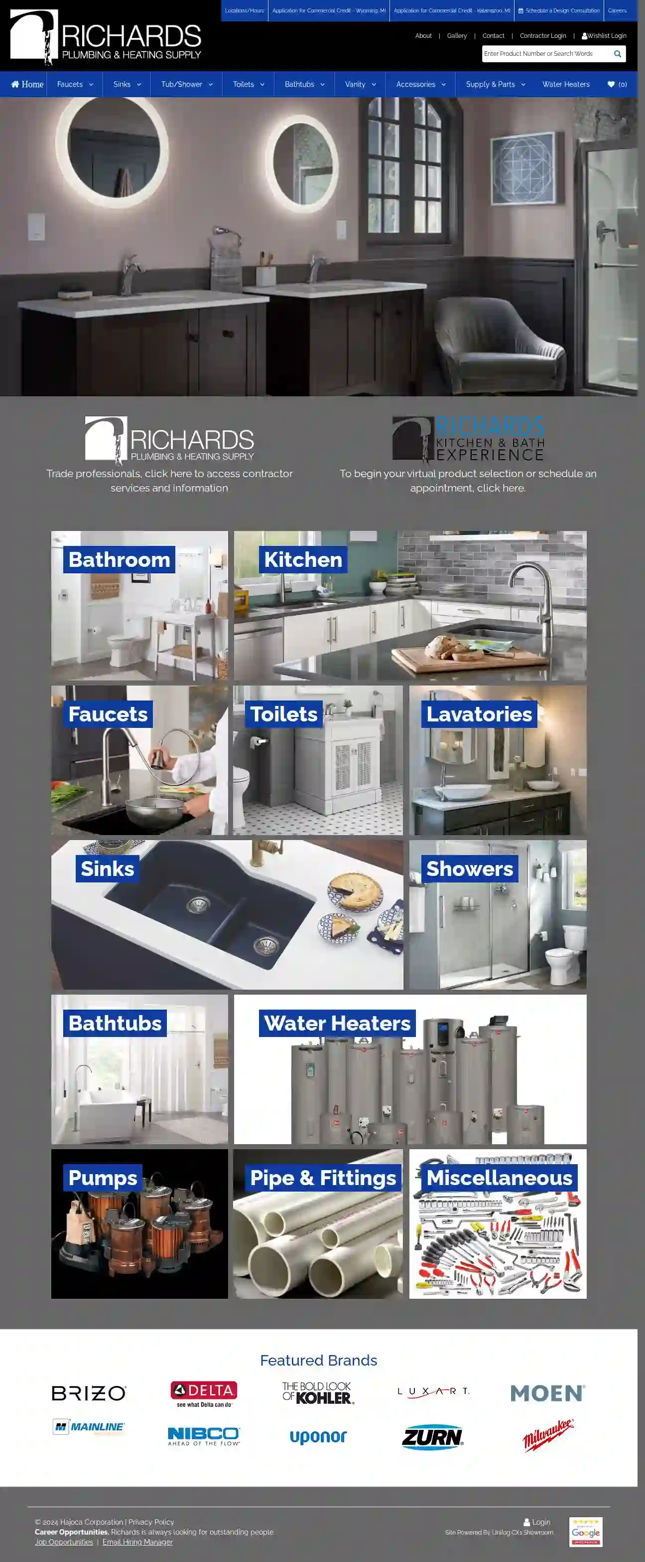 Richards Kitchen & Bath Showroom