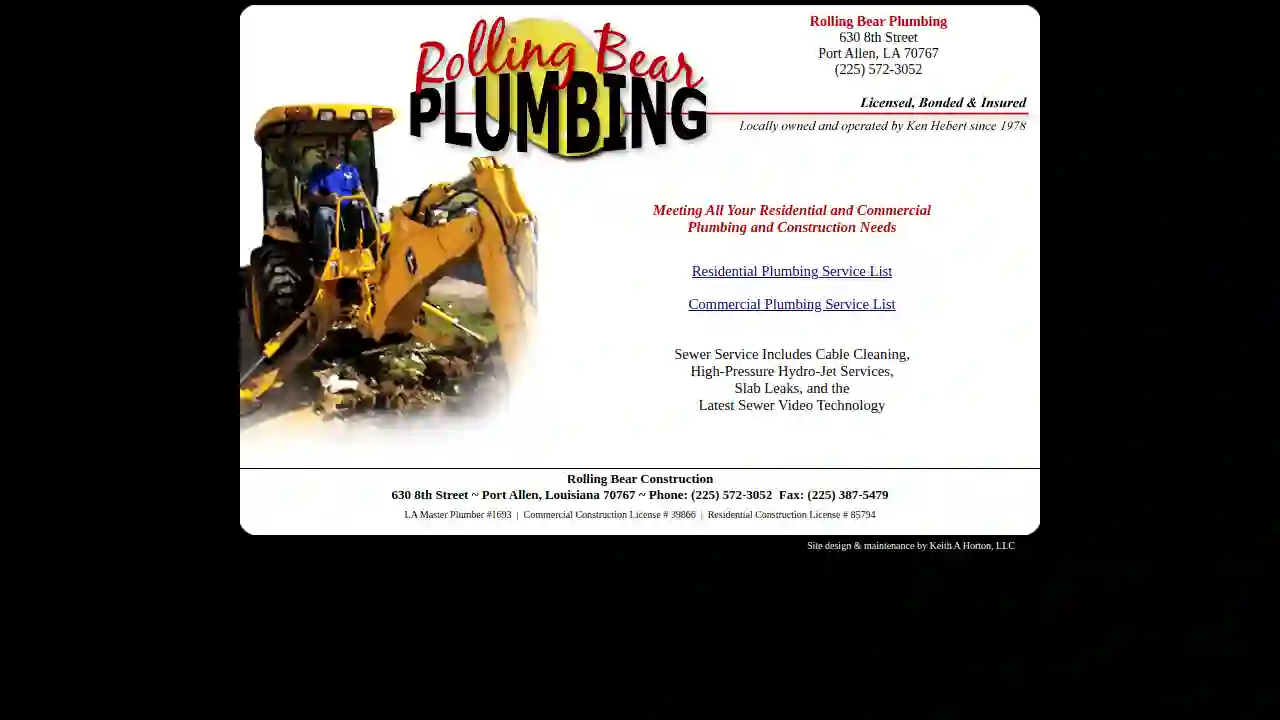 Rolling Bear Plumbing