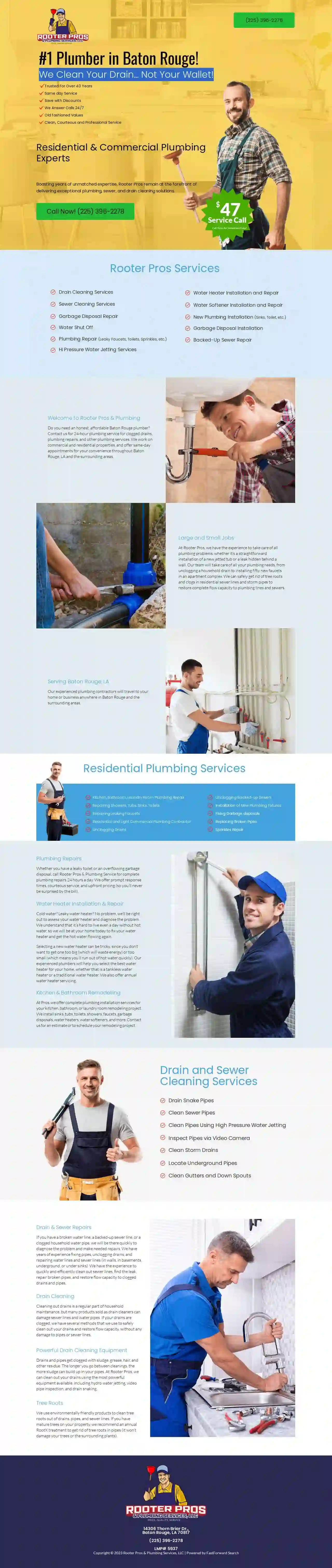 Rooter Pros & Plumbing Services