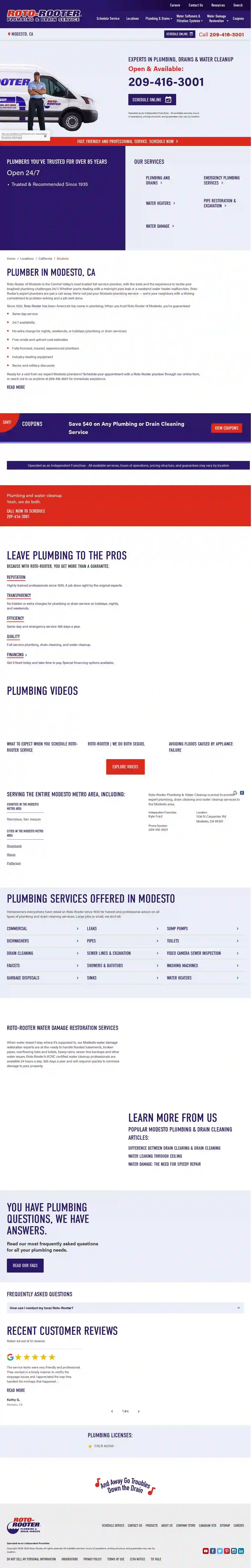 Roto-Rooter Plumbing & Drain Services