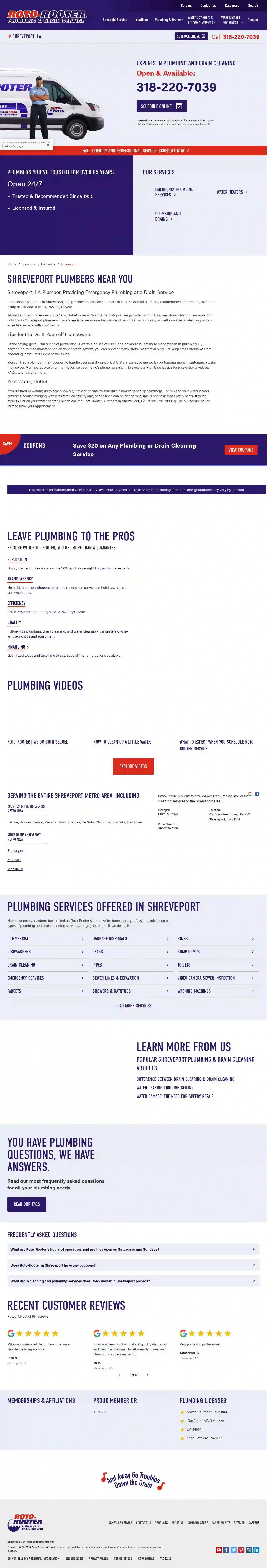 Roto-Rooter Plumbing & Drain Services