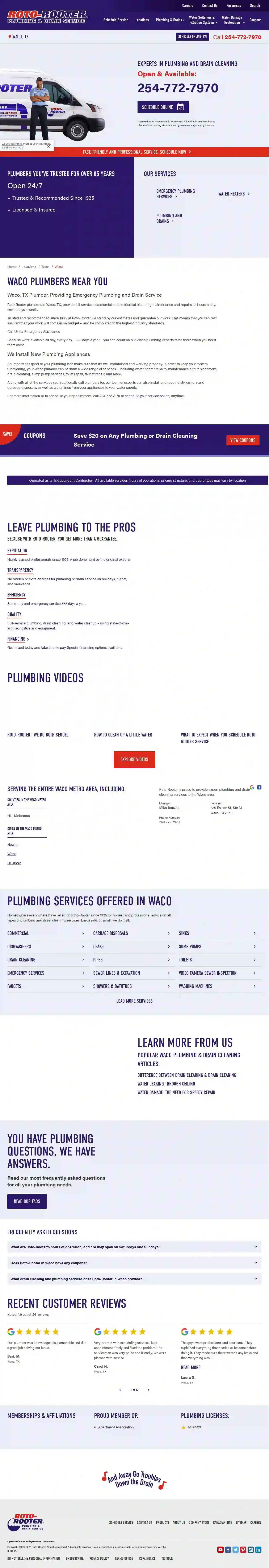 Roto-Rooter Plumbing & Drain Services