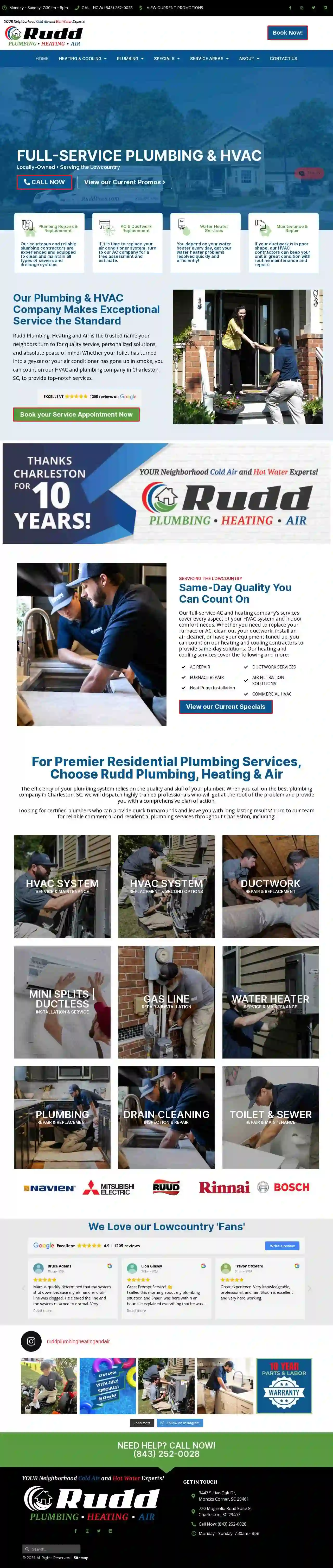 Rudd Plumbing, Heating and Air