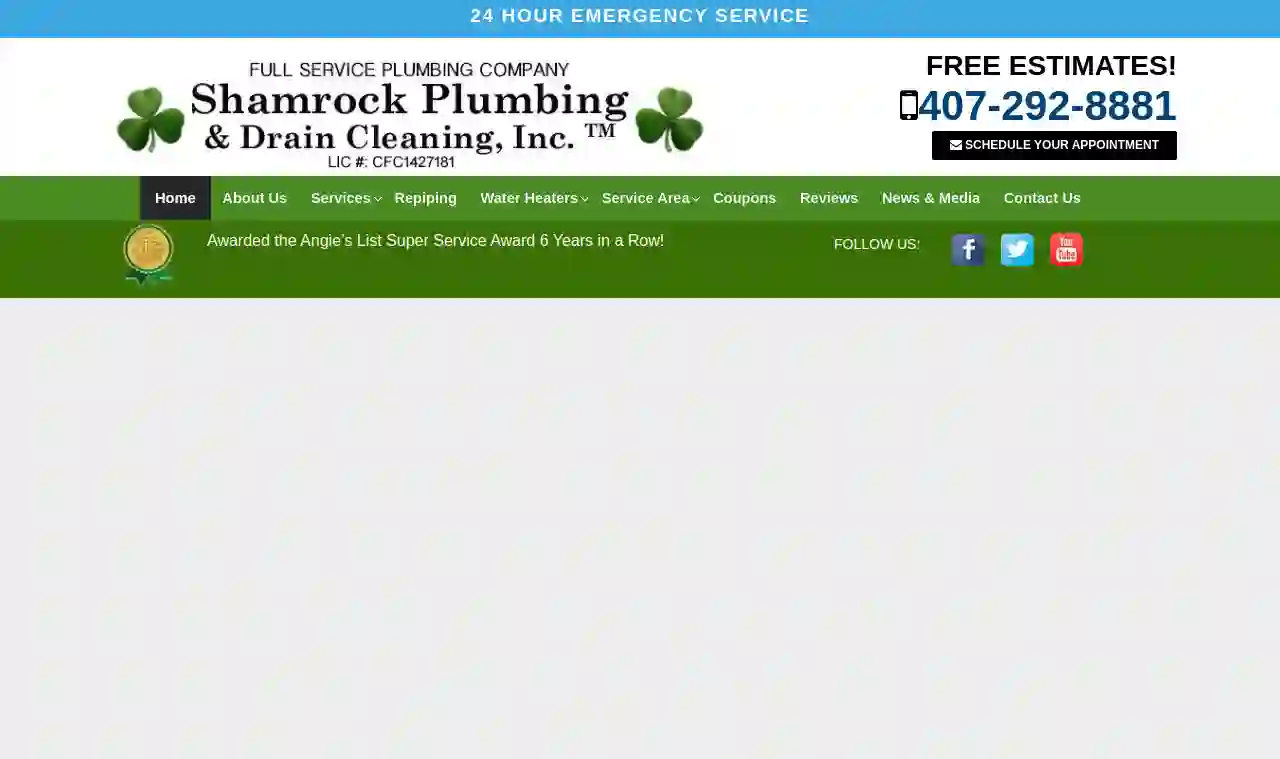 Shamrock Plumbing and Drain Cleaning Inc.