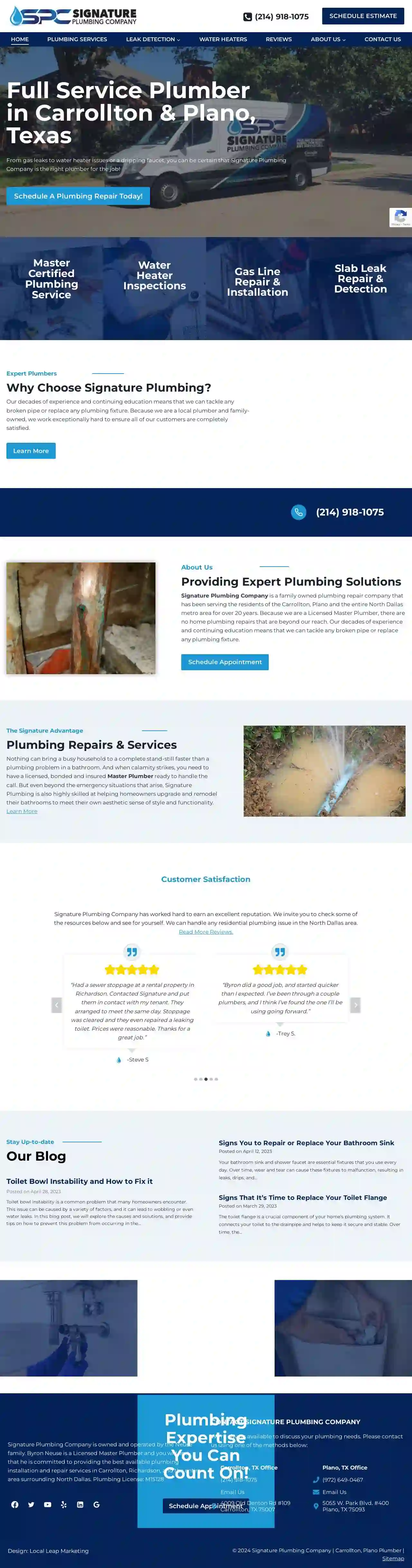 Signature Plumbing Company