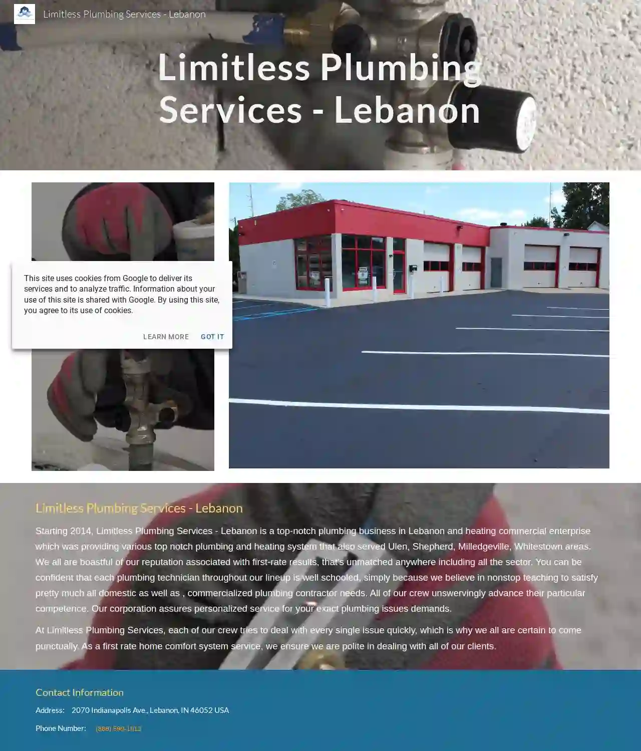 Limitless Plumbing Services - Lebanon