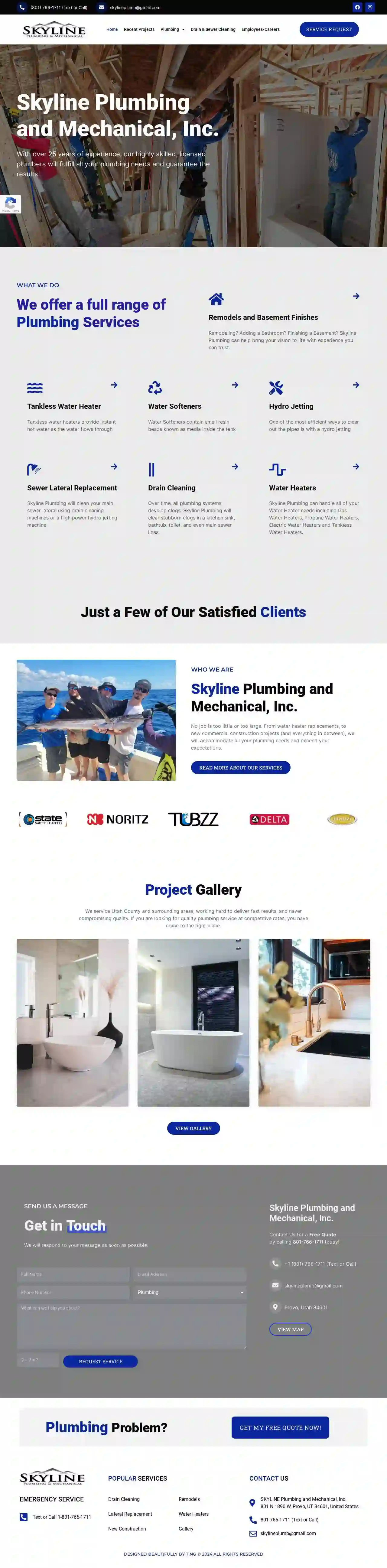 Skyline Plumbing and Mechanical, Inc.