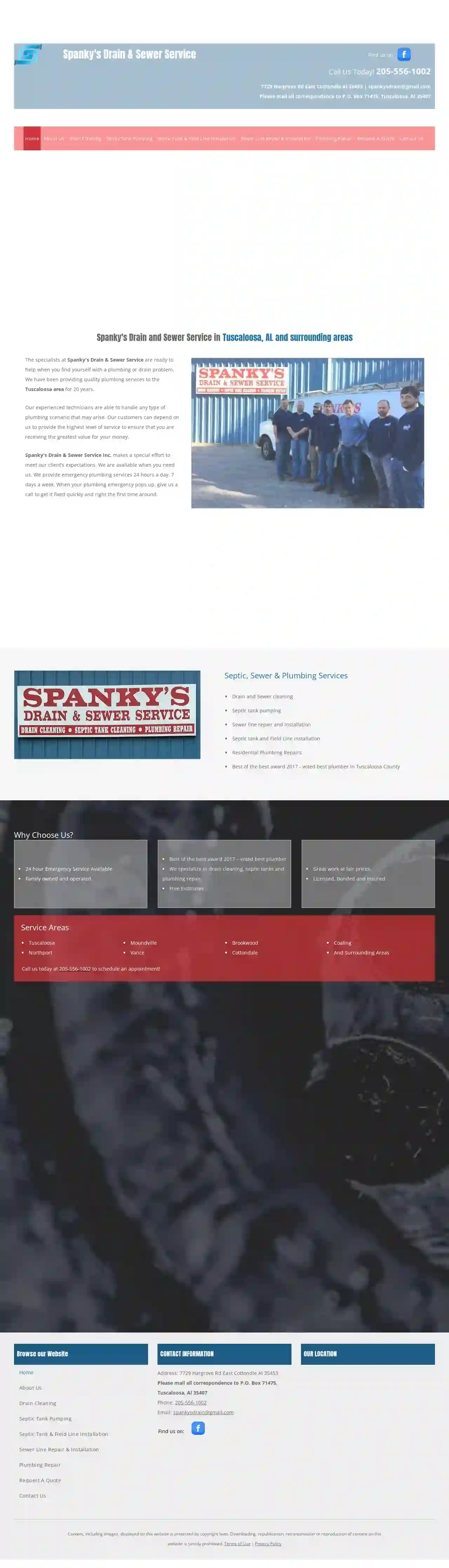 Spanky's Drain & Sewer Service