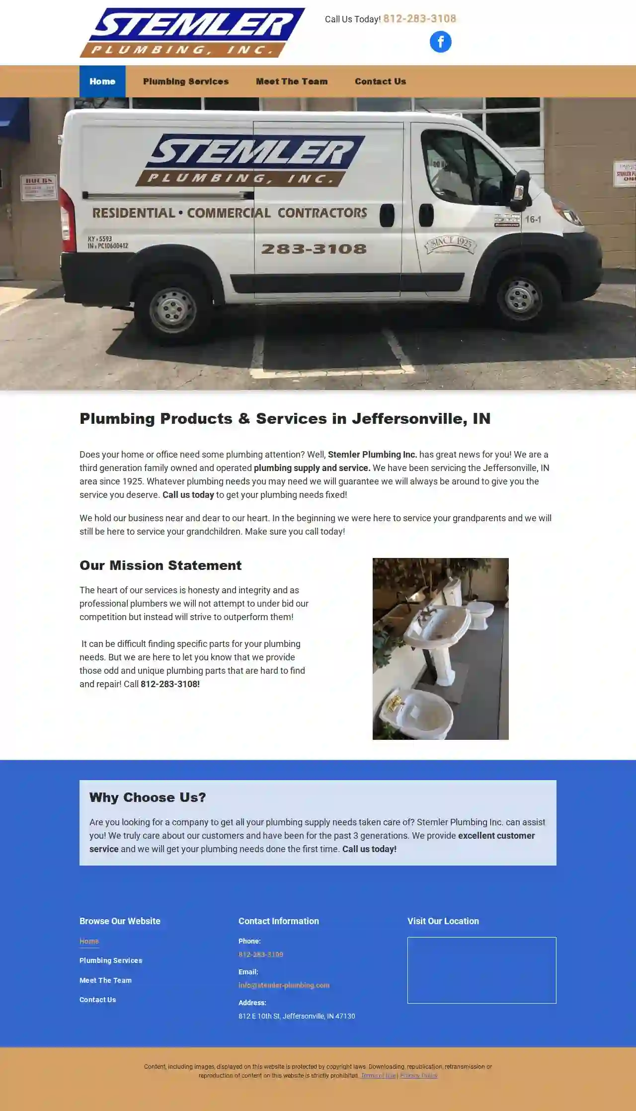 Stemler Plumbing Inc