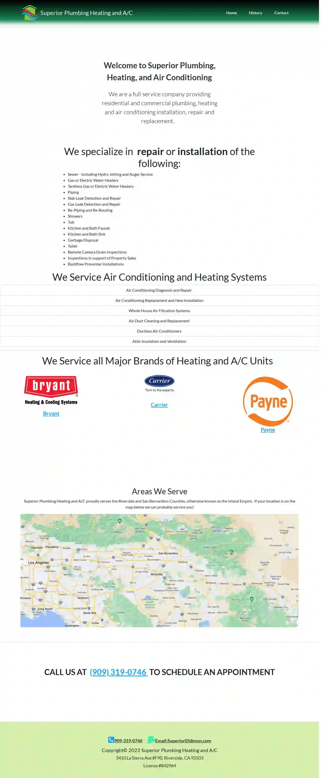 superior plumbing,heating and air conditioning