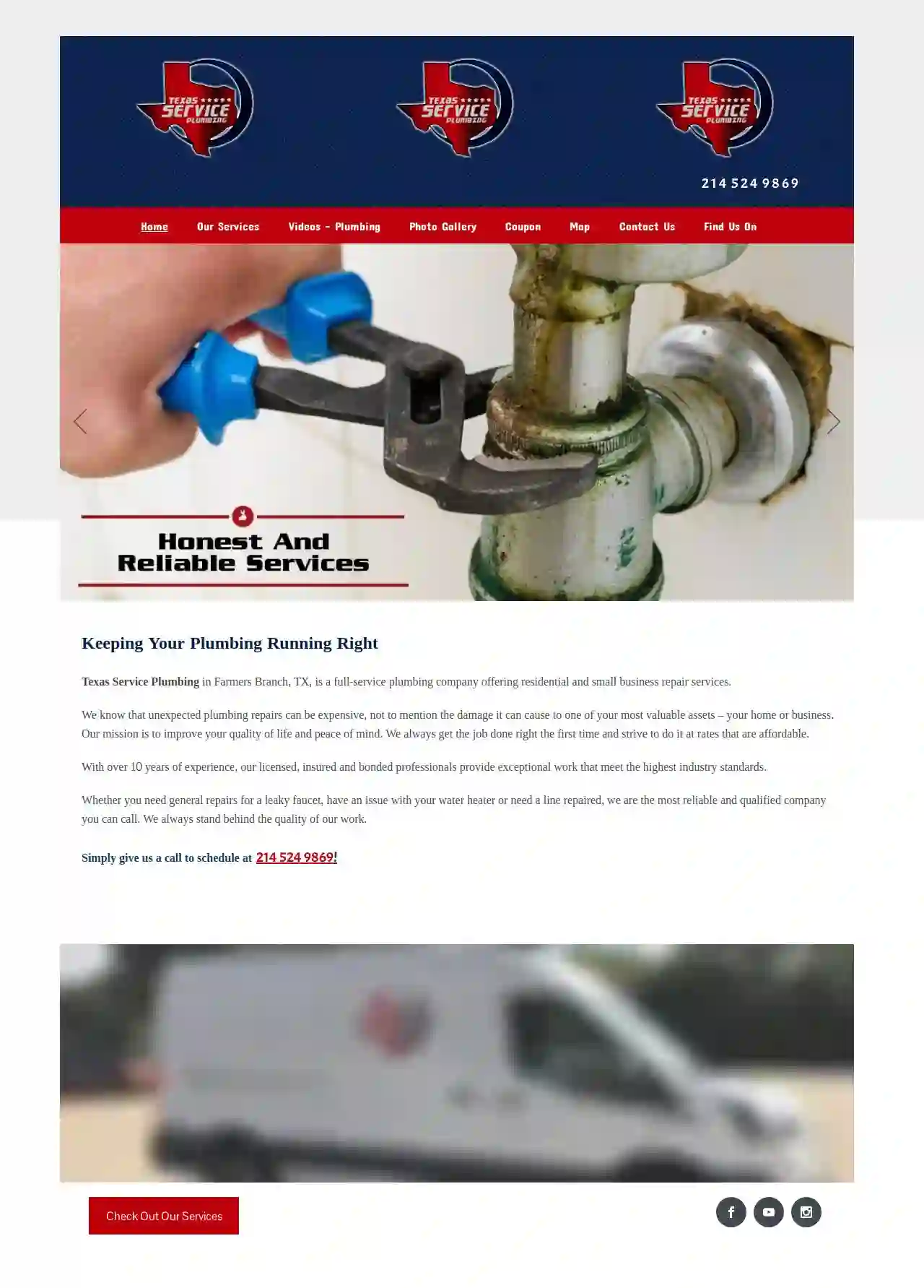 texas service plumbing