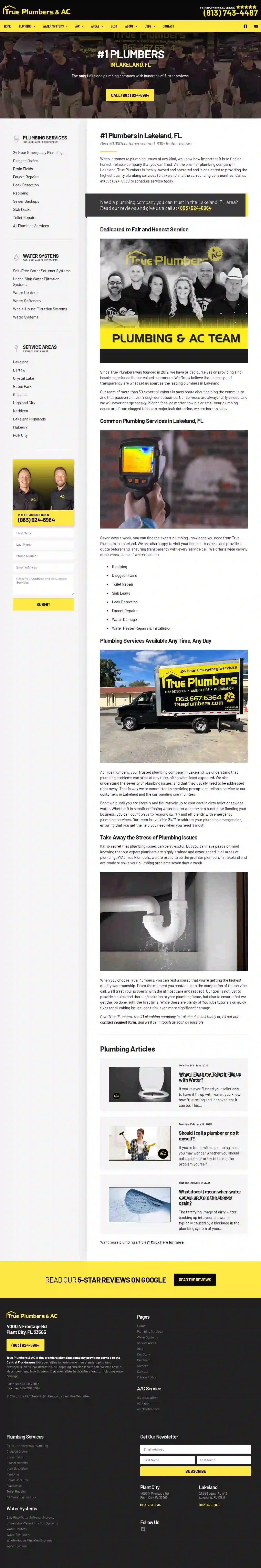 True Plumbers & AC