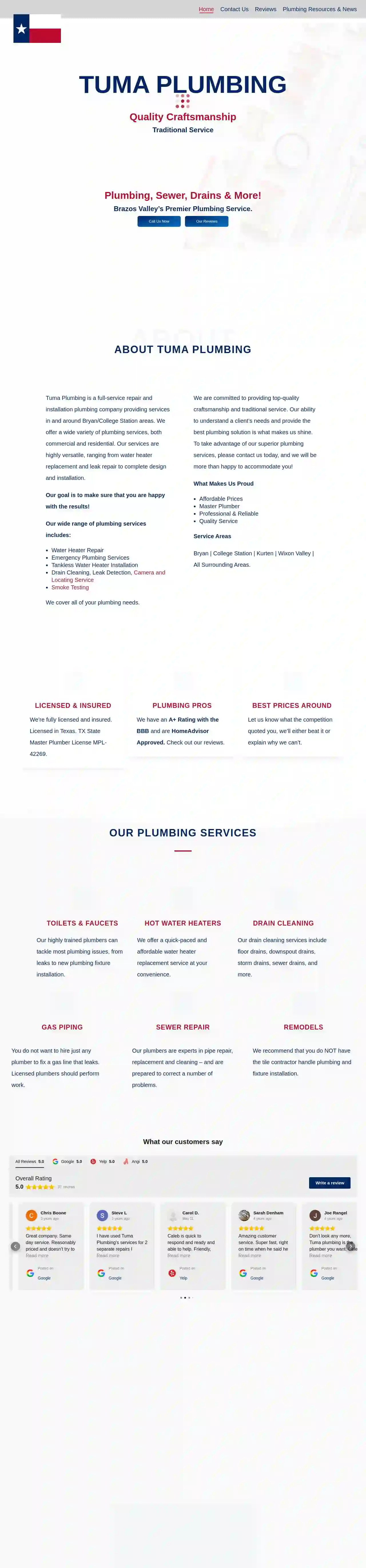 Tuma Plumbing