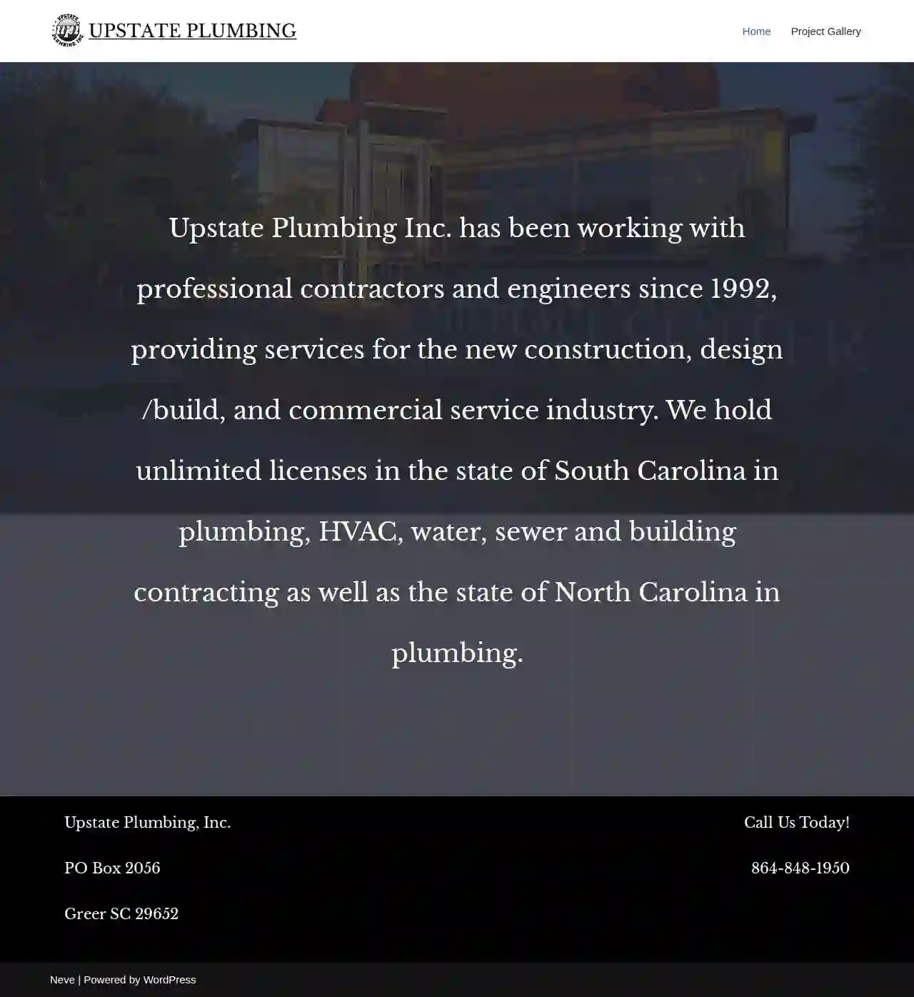 Upstate Plumbing, Inc.