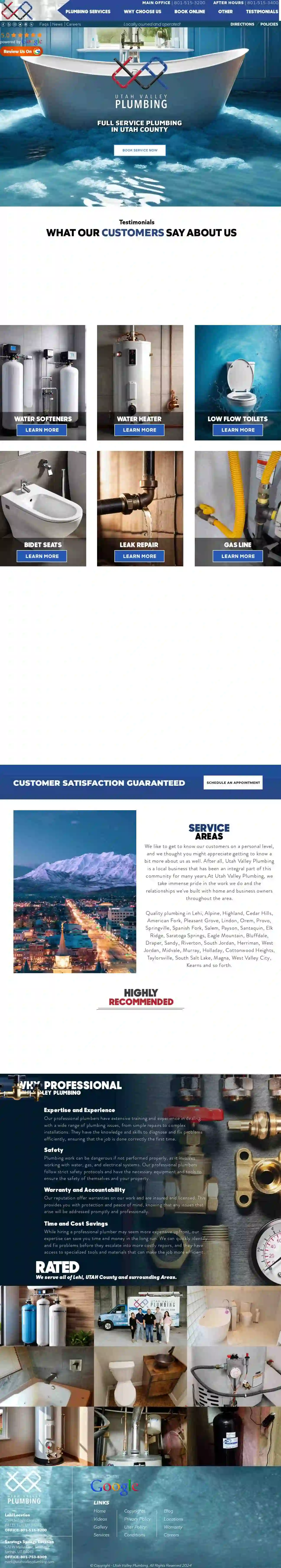 Utah Valley Plumbing - Lehi